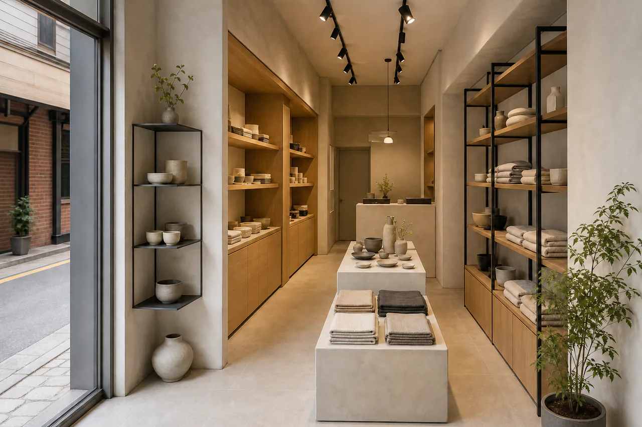Compact Retail 매장 구성을 보여주는 샘플 프로젝트 대표 이미지